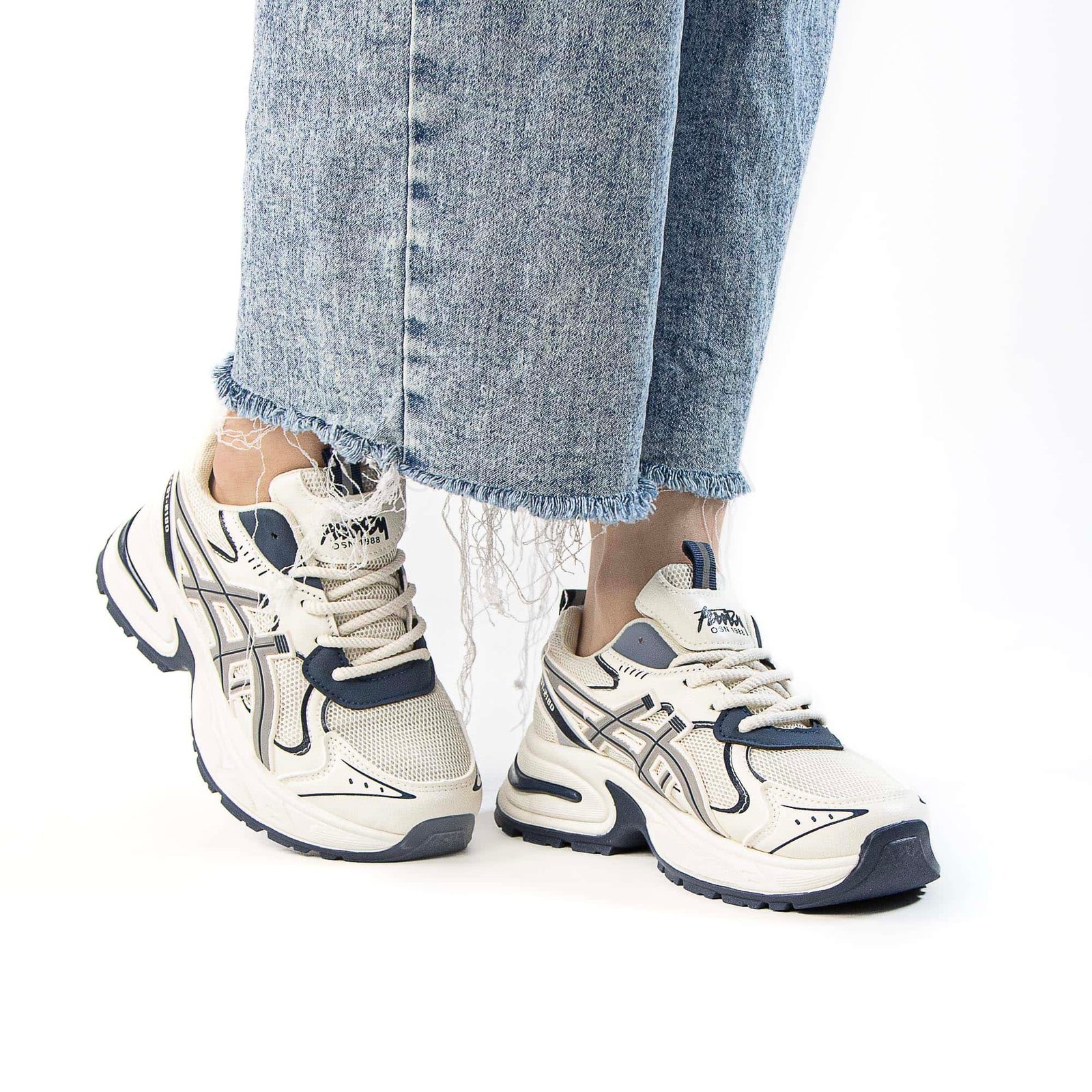 AuraPace – Baskets Femmes en Bleu.