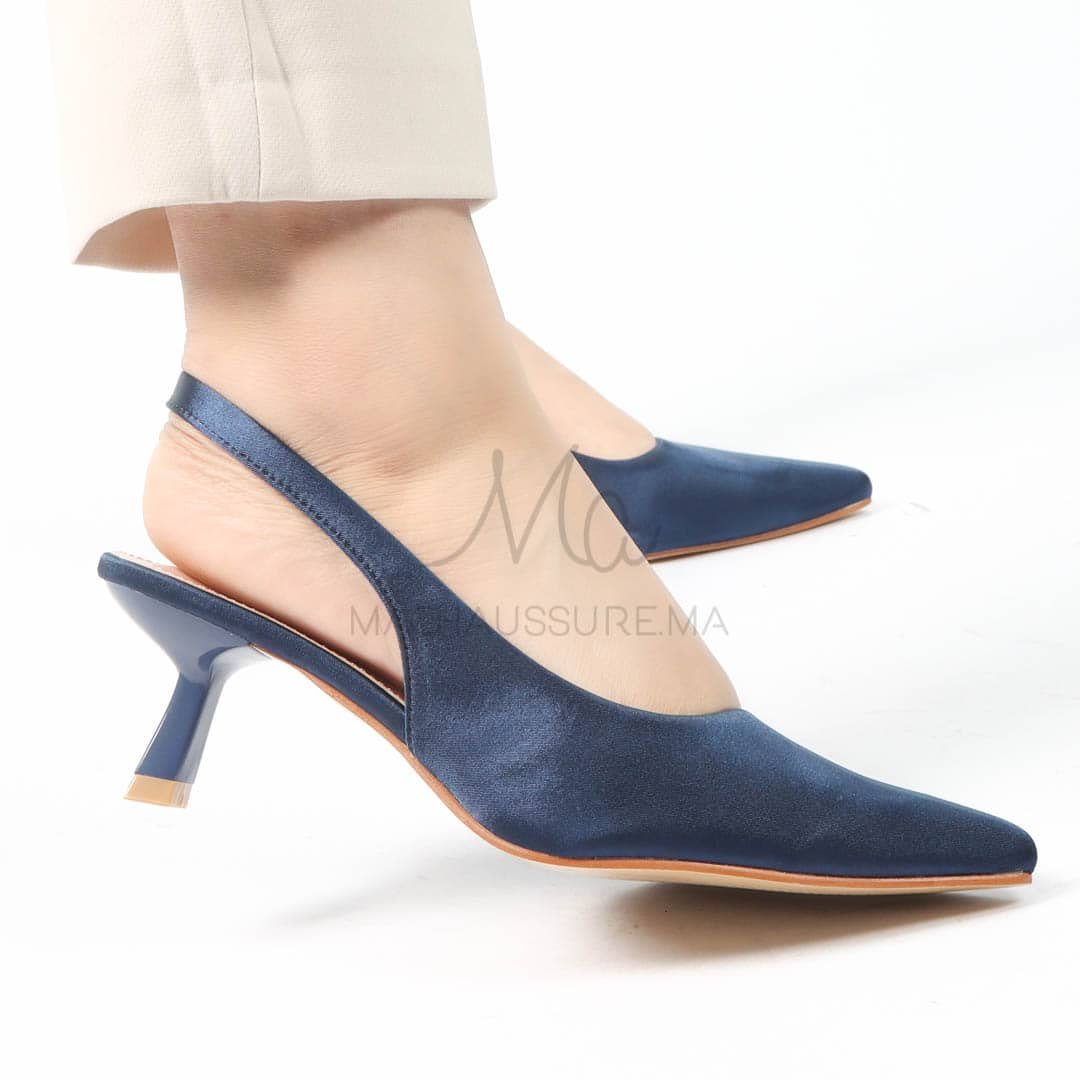 Béryl - Escarpins femmes en Bleu.