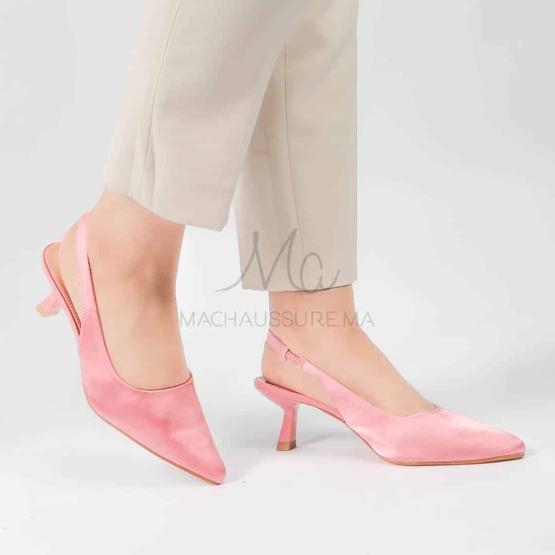 Béryl - Escarpins femmes en Rose.