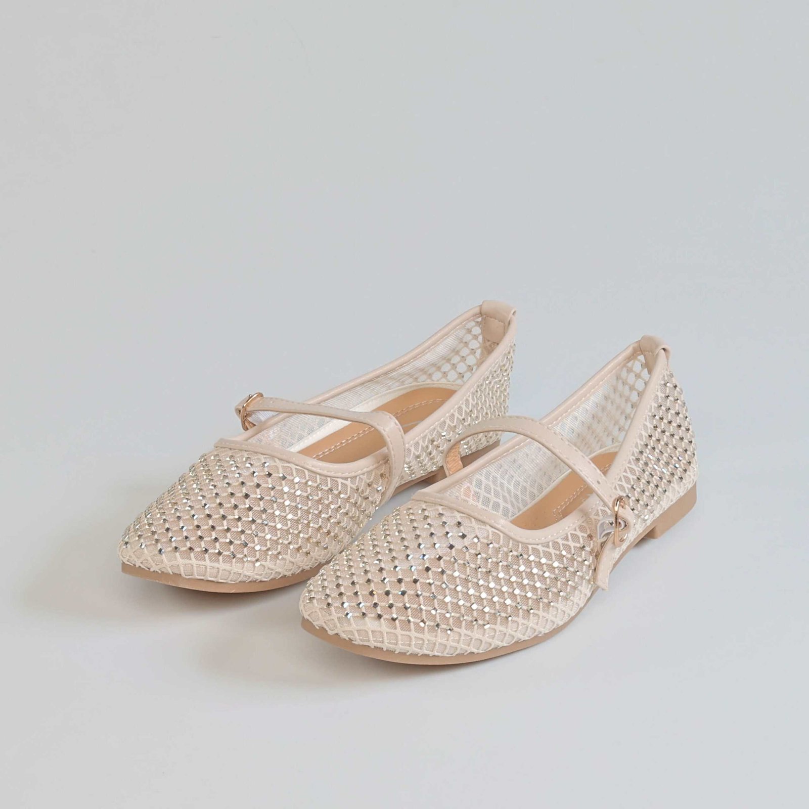 LAVANDE – Ballerines Femmes en Beige.