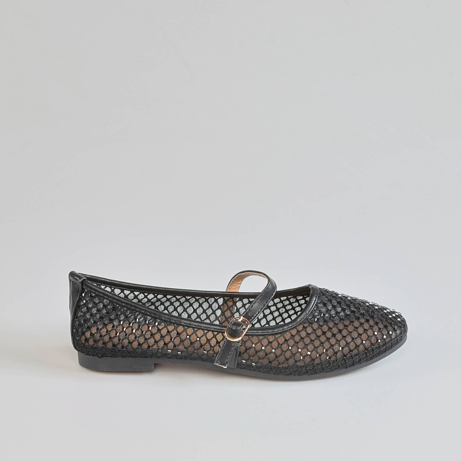 LAVANDE – Ballerines Femmes en Noir.