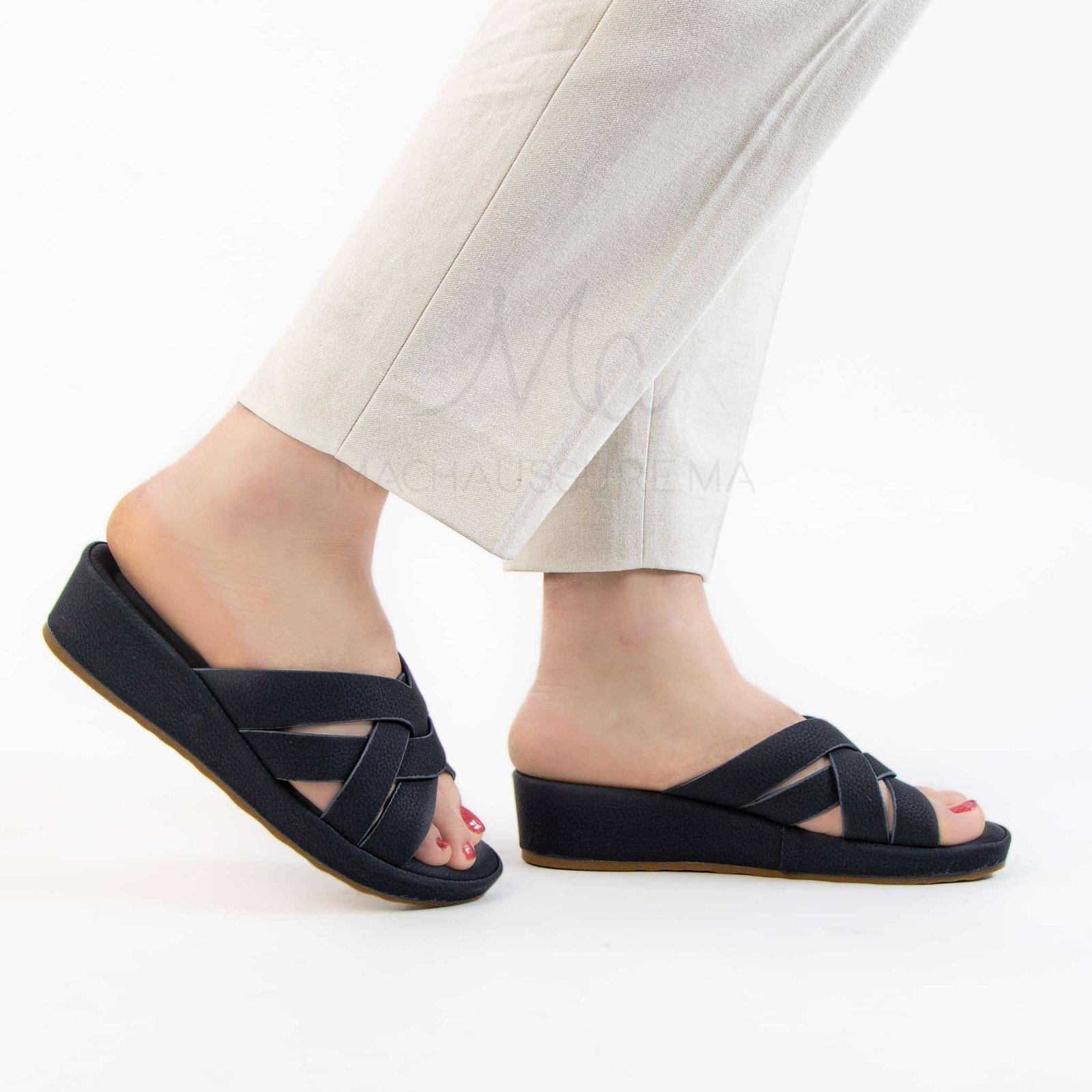 Josefina – Sandales confortables femmes en Bleu.