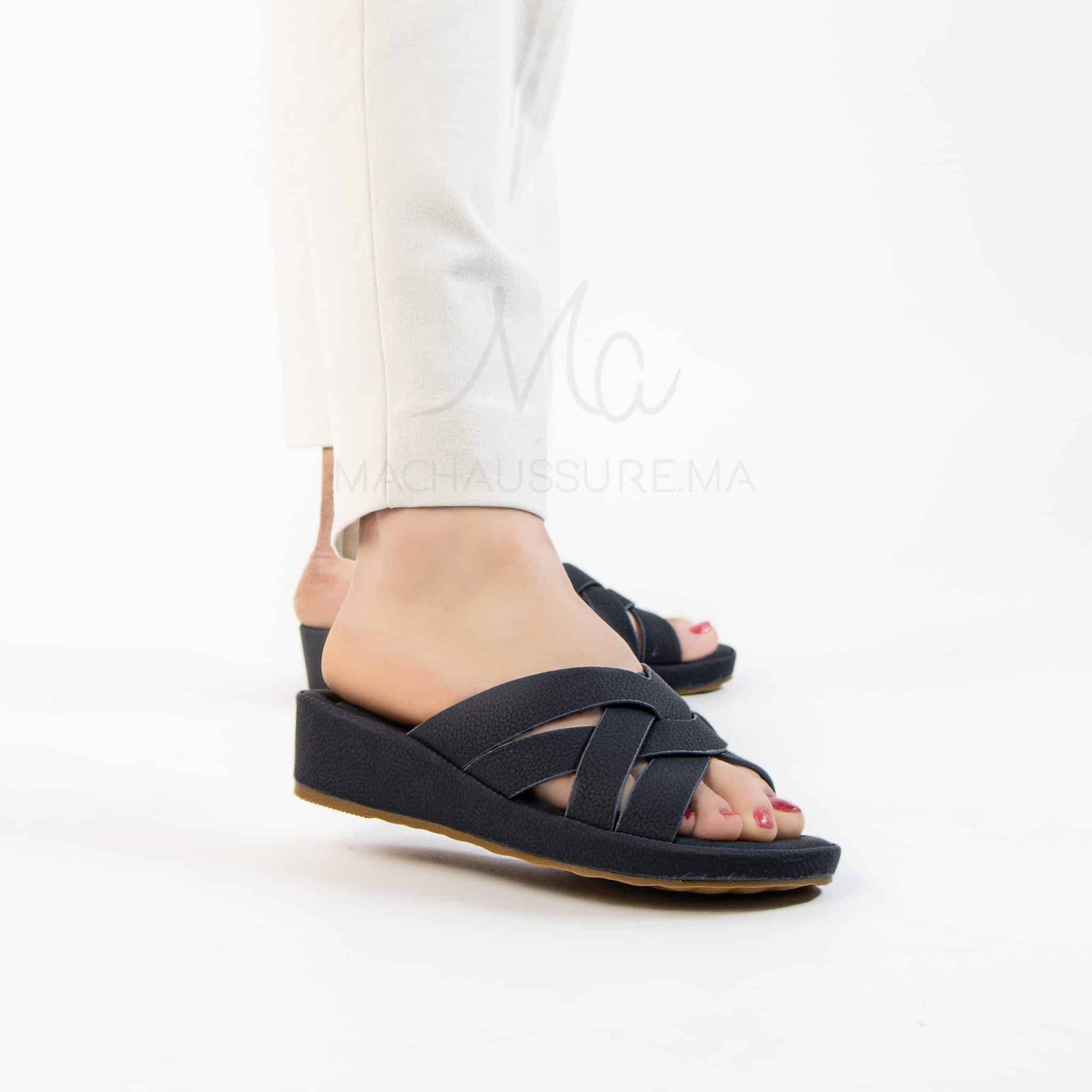 Josefina – Sandales confortables femmes en Bleu.