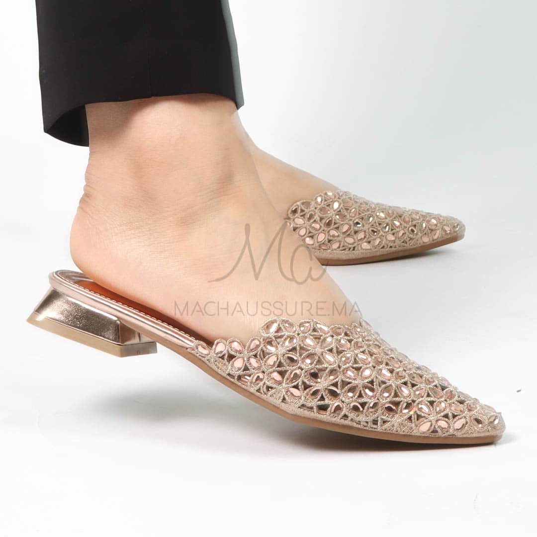Inas – Mules femmes en Bronze.