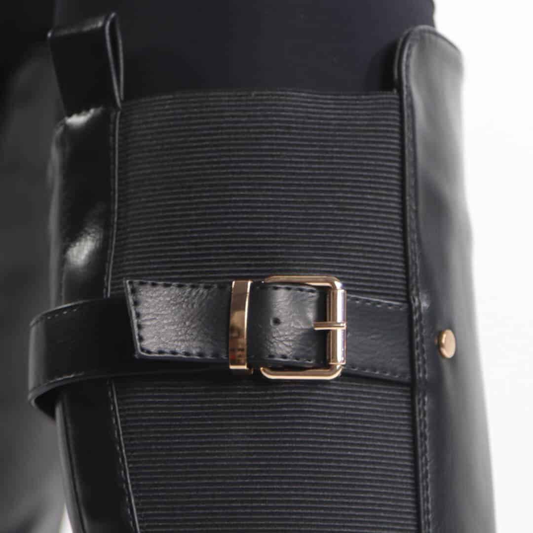 NOHA – Bottes Femmes en Noir.