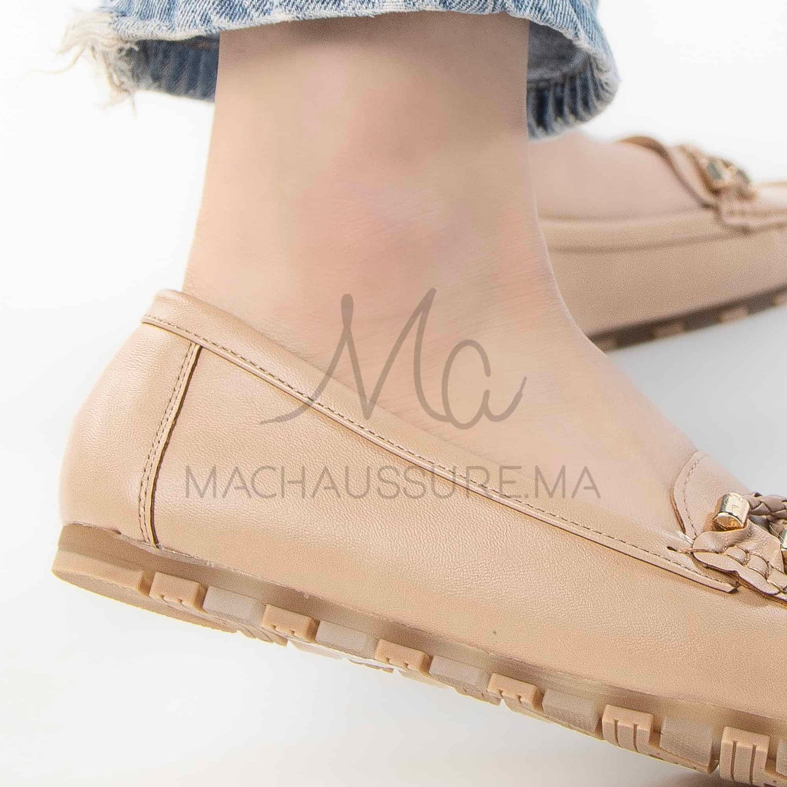 Firenze – Mocassins Femmes en Kaki.