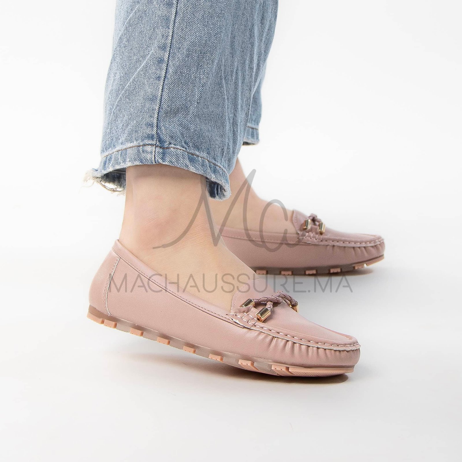 Firenze – Mocassins Femmes en Rose.