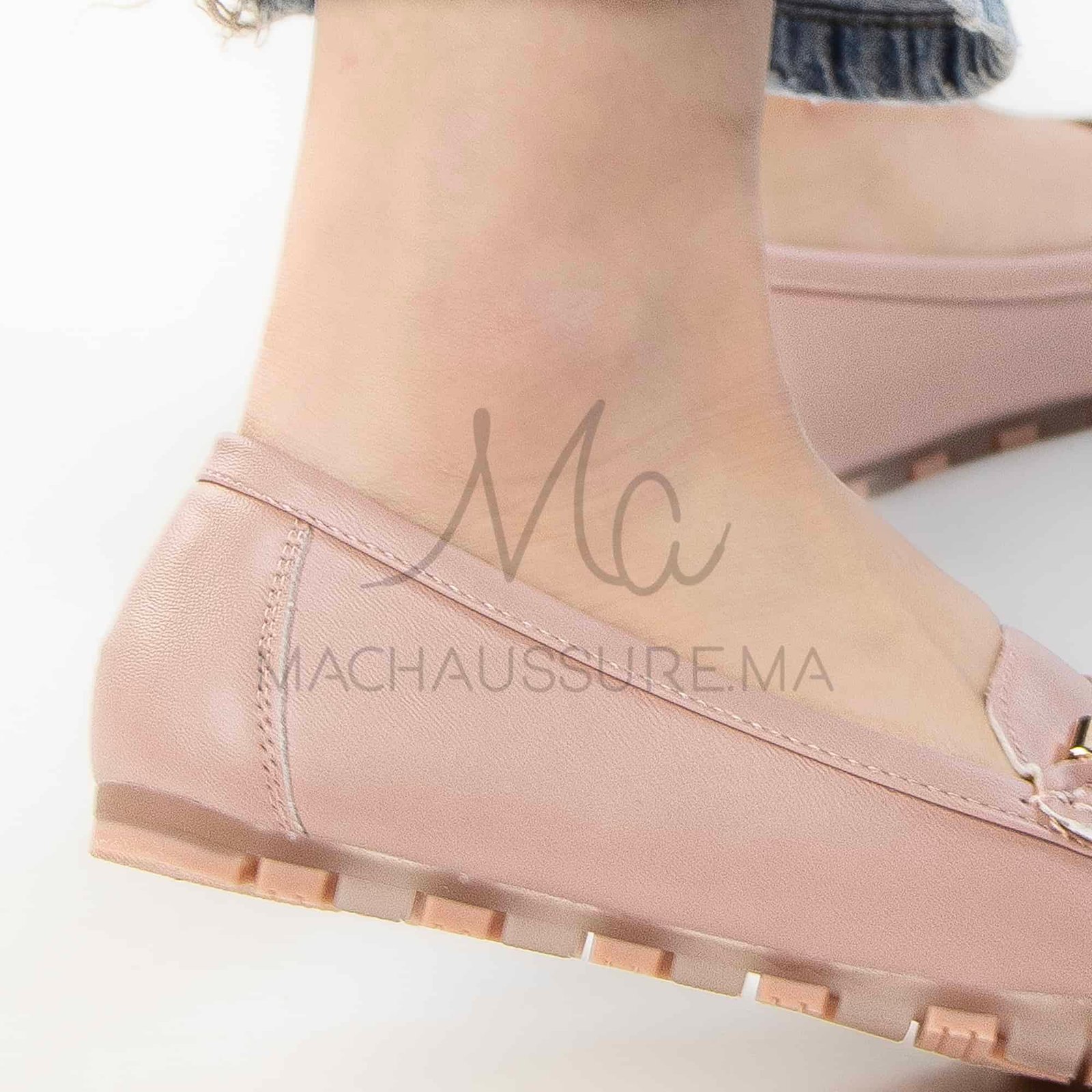 Firenze – Mocassins Femmes en Rose.