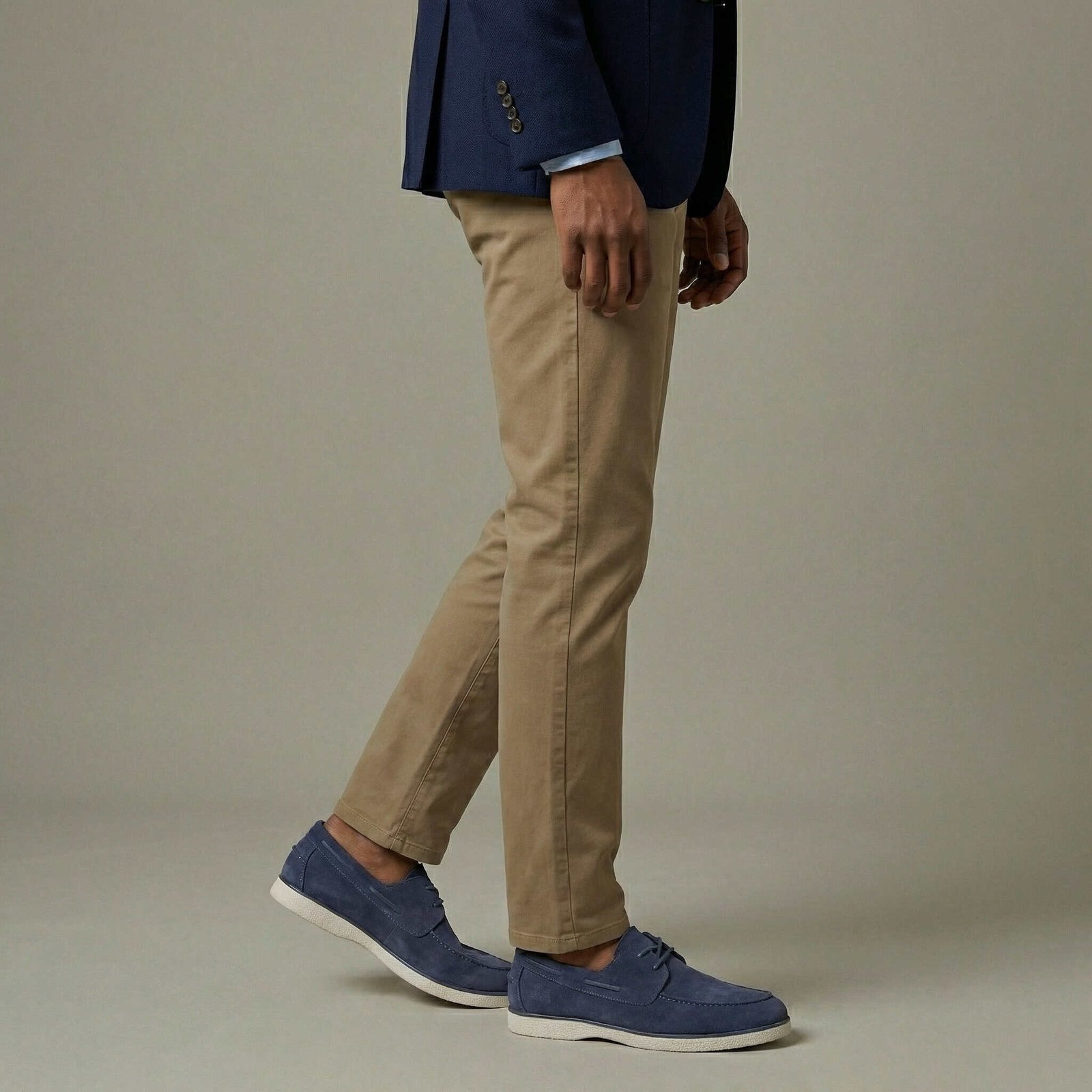 Ernesto – Mocassins Hommes en Bleu.