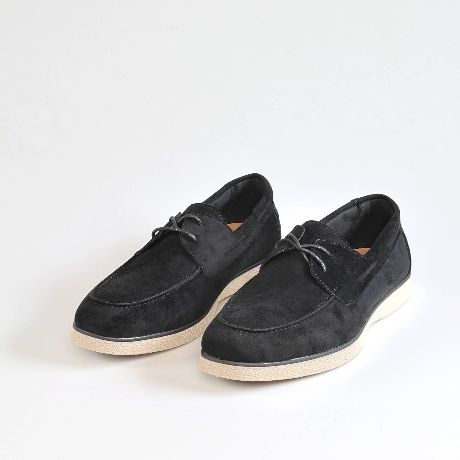 Ernesto – Mocassins Hommes en Noir.