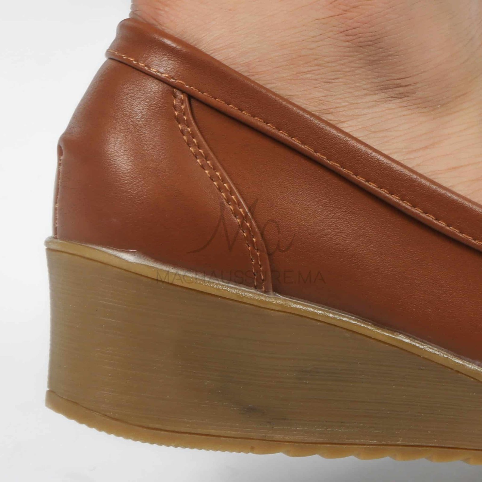 Seigneuresse – Mocasins Femmes en Tabac.