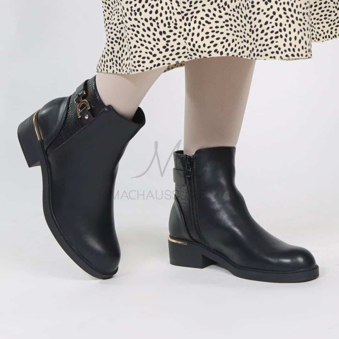 Rana – Bottines Femmes en Noir.