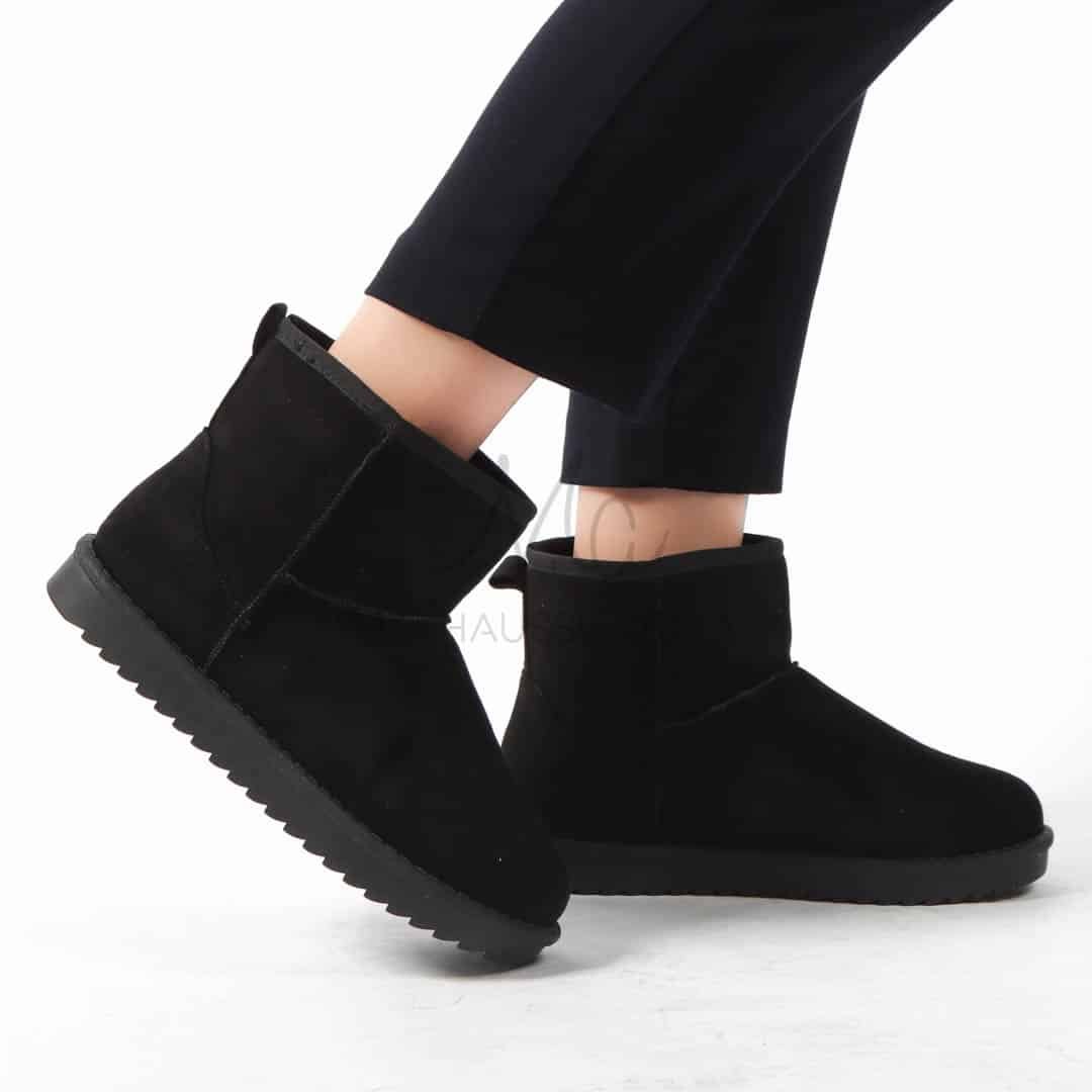 Caribou - Bottines à mini plateforme en Noir.