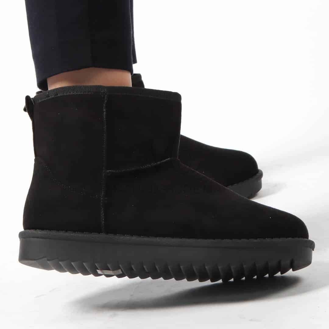 Caribou - Bottines à mini plateforme en Noir.