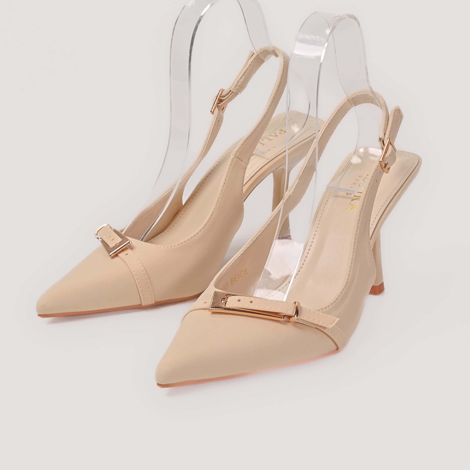 Aldjya – Escarpins Femmes en Beige.