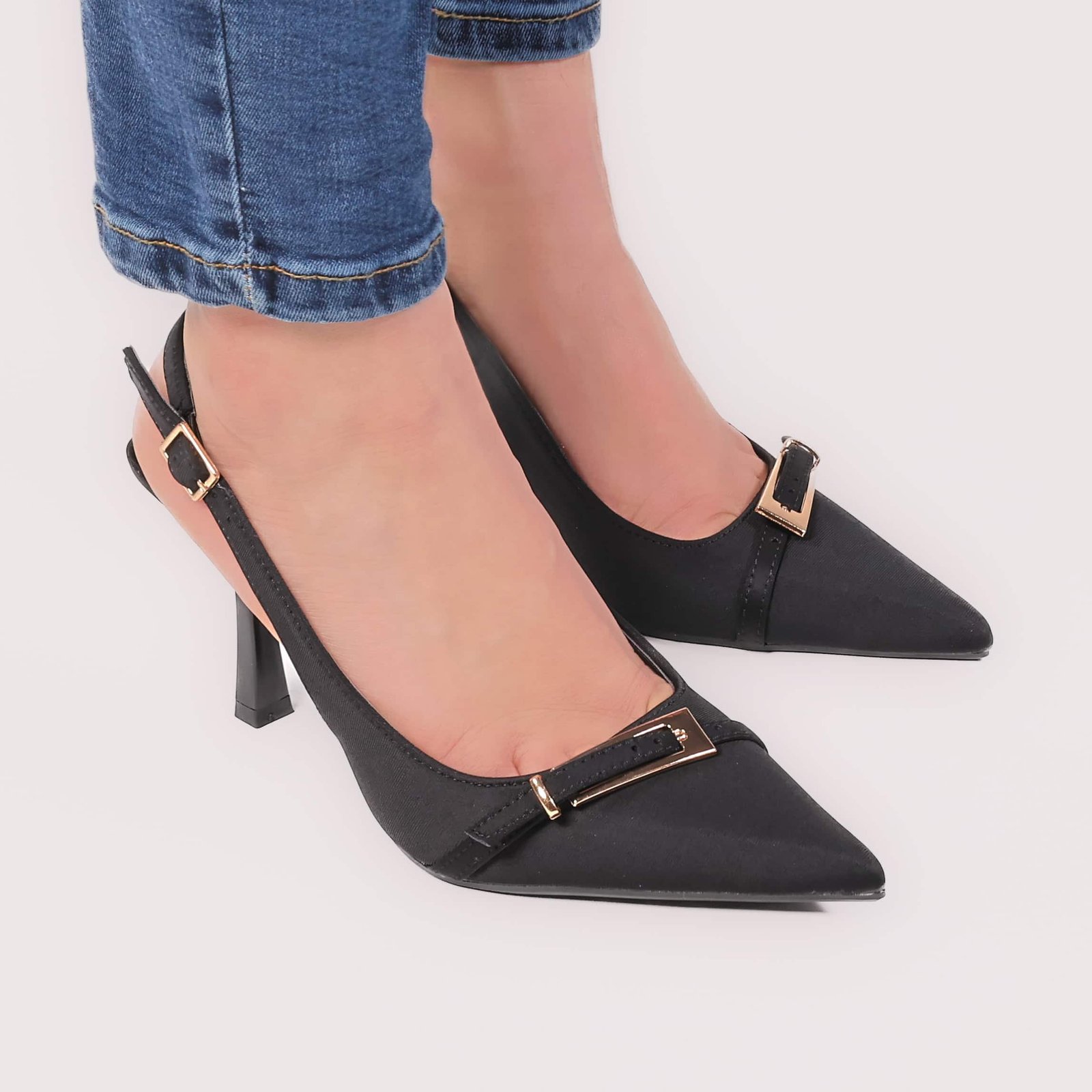 Aldjya – Escarpins Femmes en Noir.