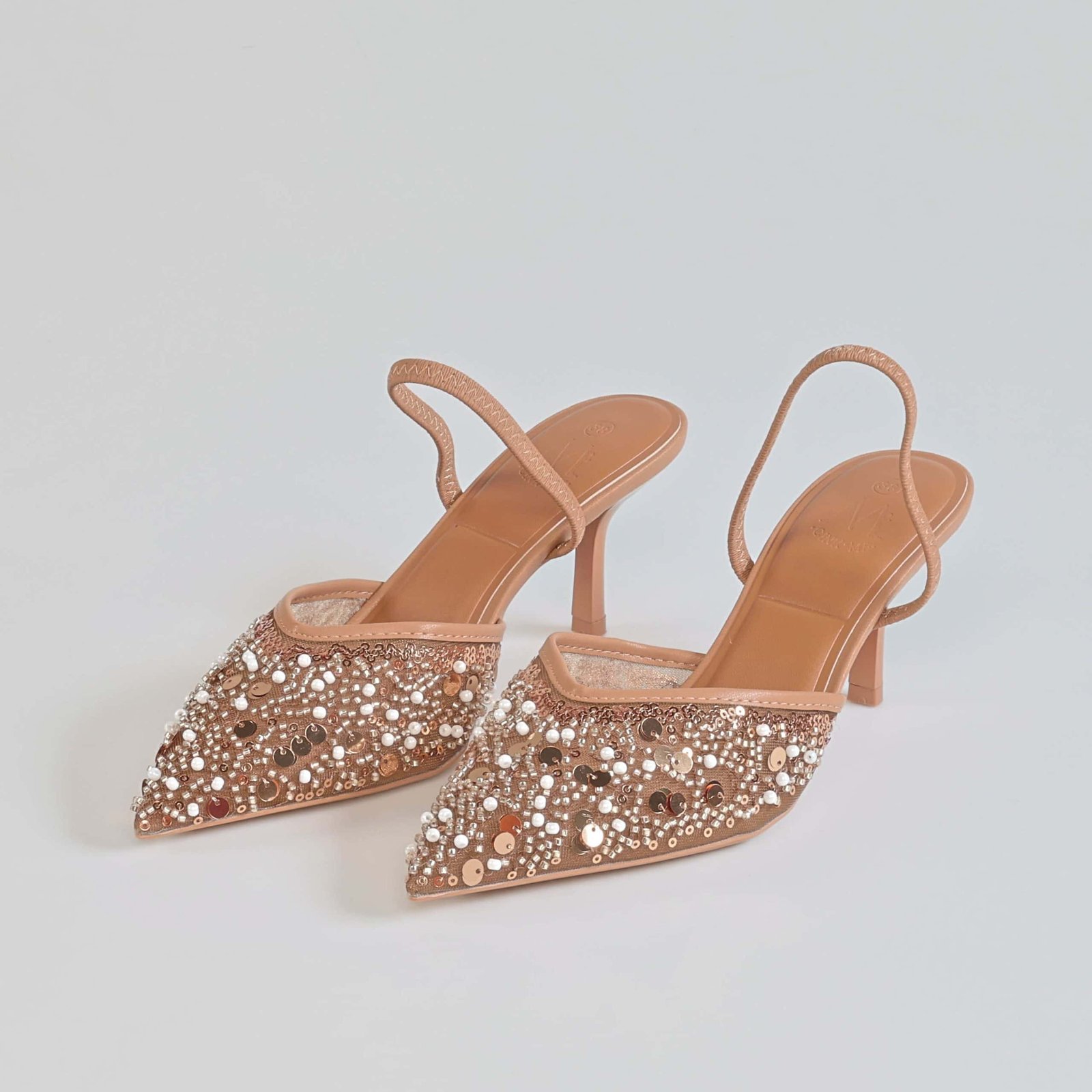 Legend – Escarpins Femmes en Camel.