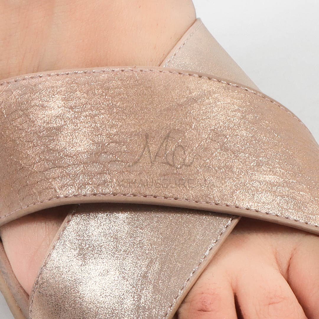 Orme – Sandales confortables en Bronze.