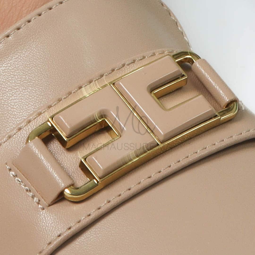 Funda - Mules Femmes en Kaki.
