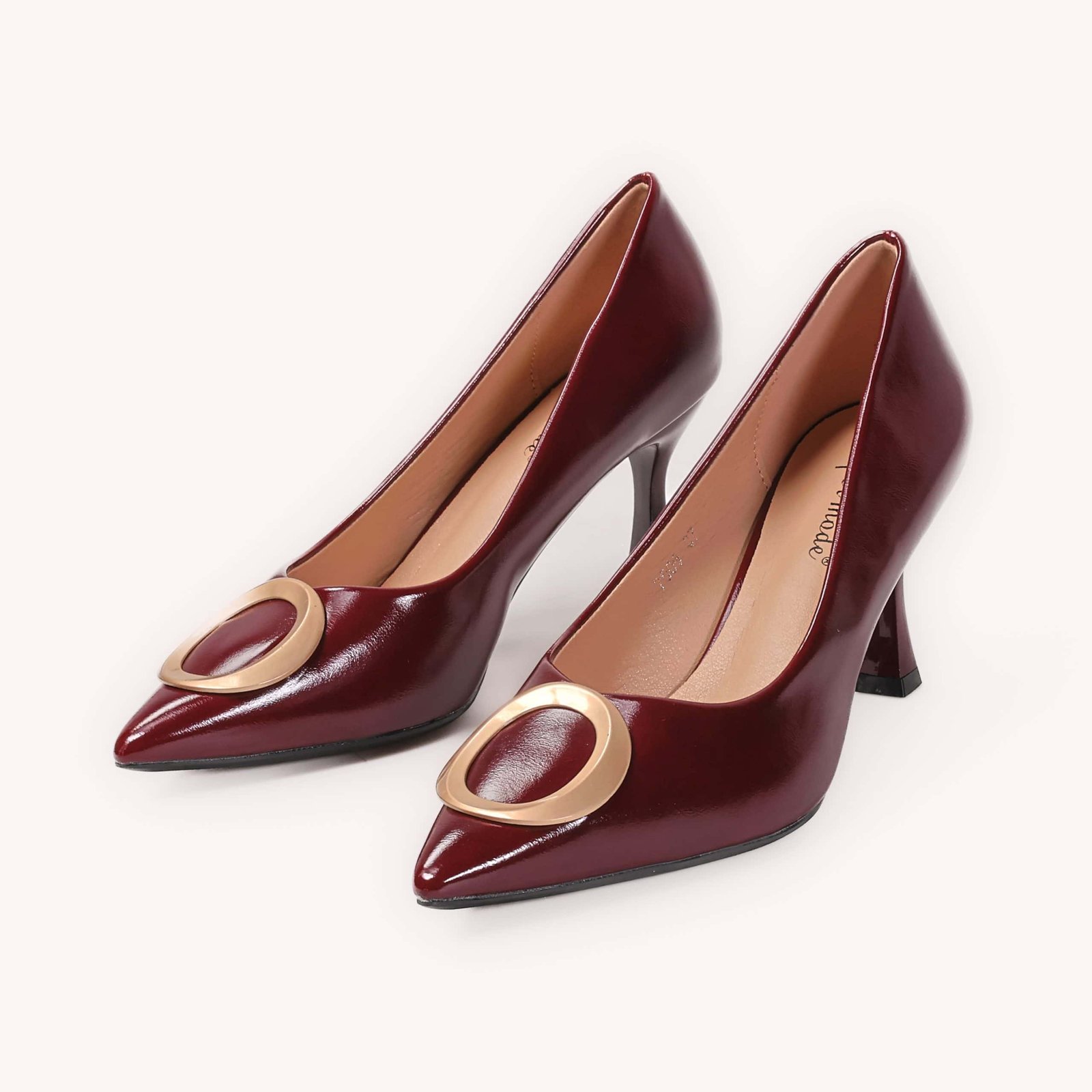 DIVA – Escarpins Femmes en Bordeau.