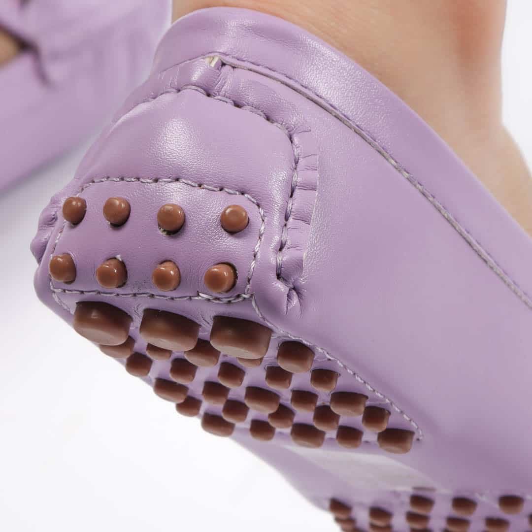 TATIANA– Mocassinns Femmes en Mauve.