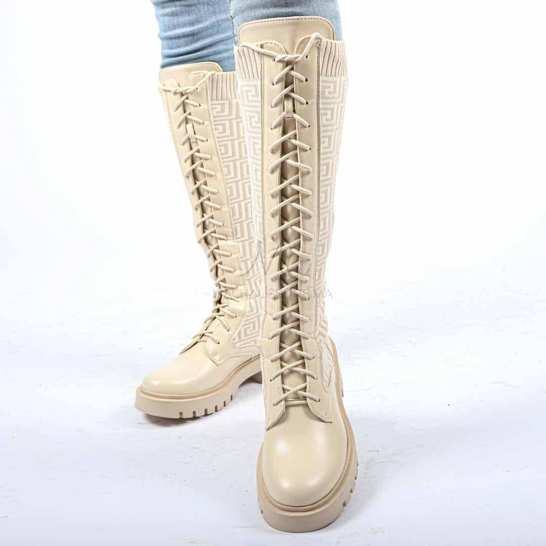Graciella - Bottines en Beige.