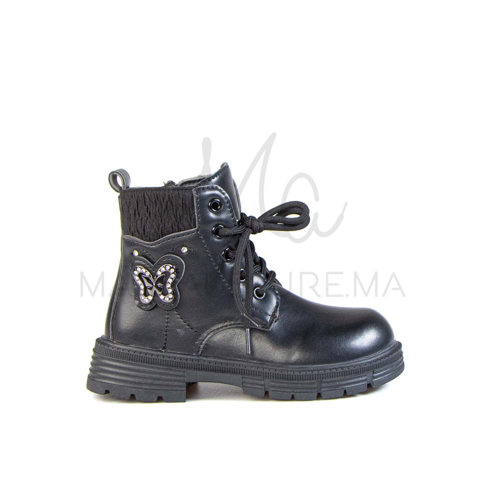 Jorgy – Bottines Fille en Noir.