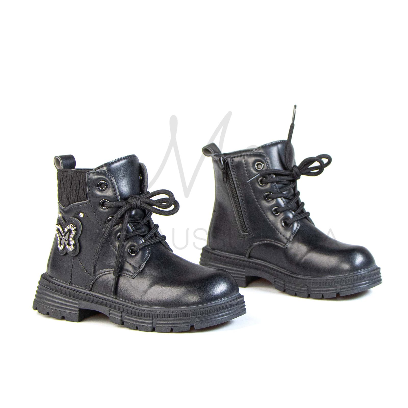 Jorgy – Bottines Fille en Noir.