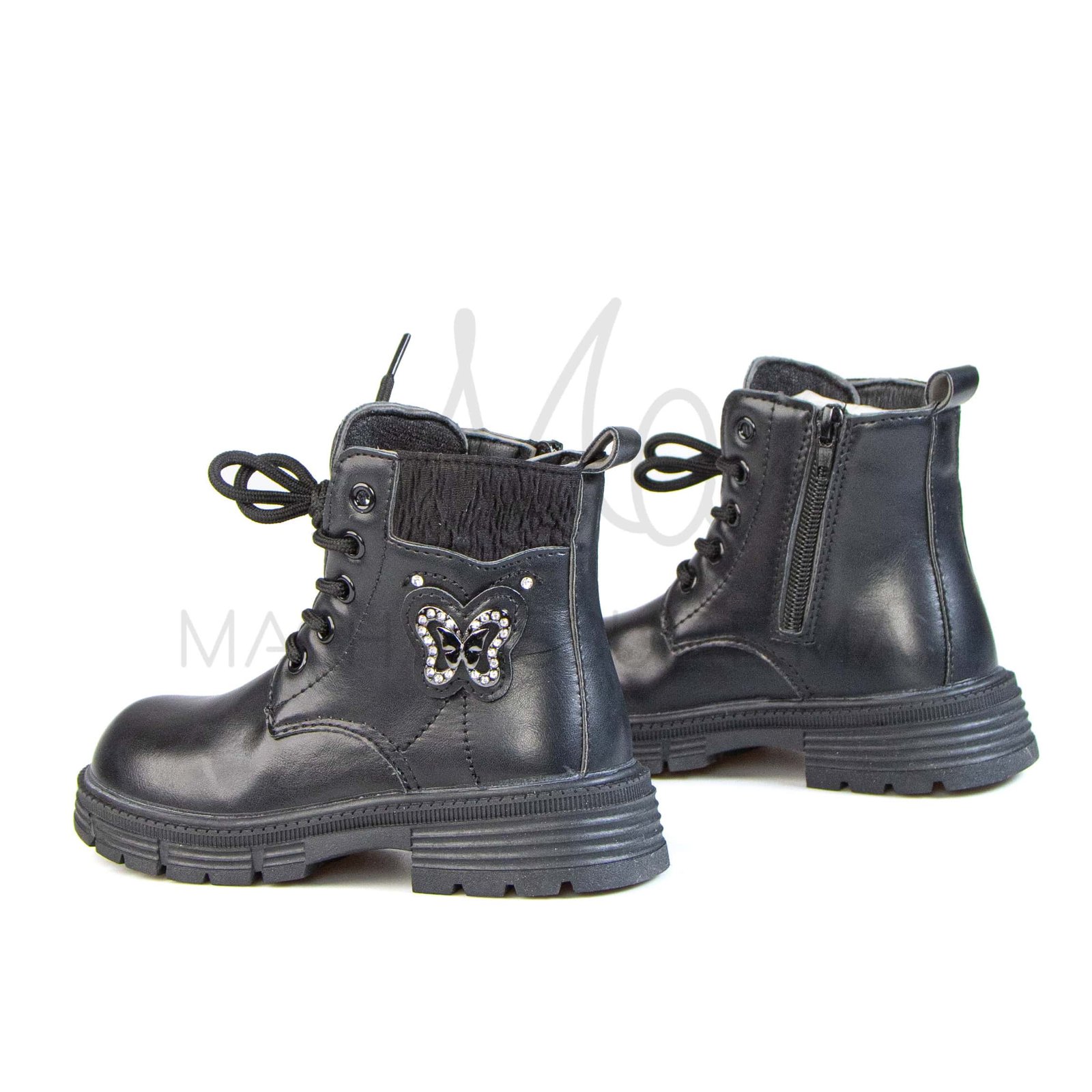 Jorgy – Bottines Fille en Noir.