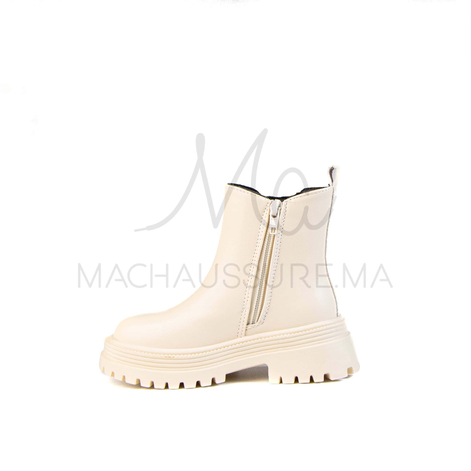 Judit – Bottines Fille en Beige.