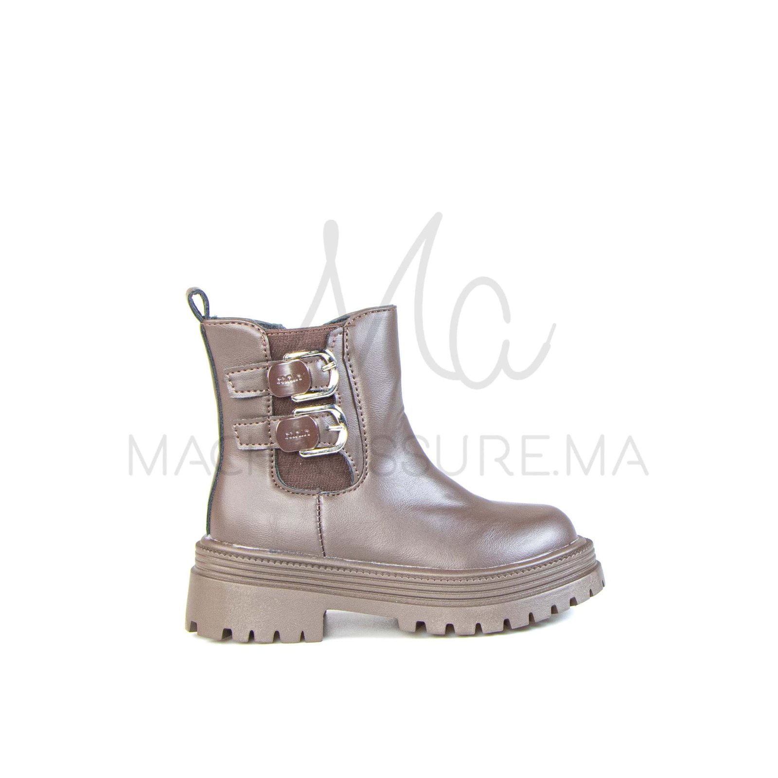 Judit – Bottines Fille en Marron.
