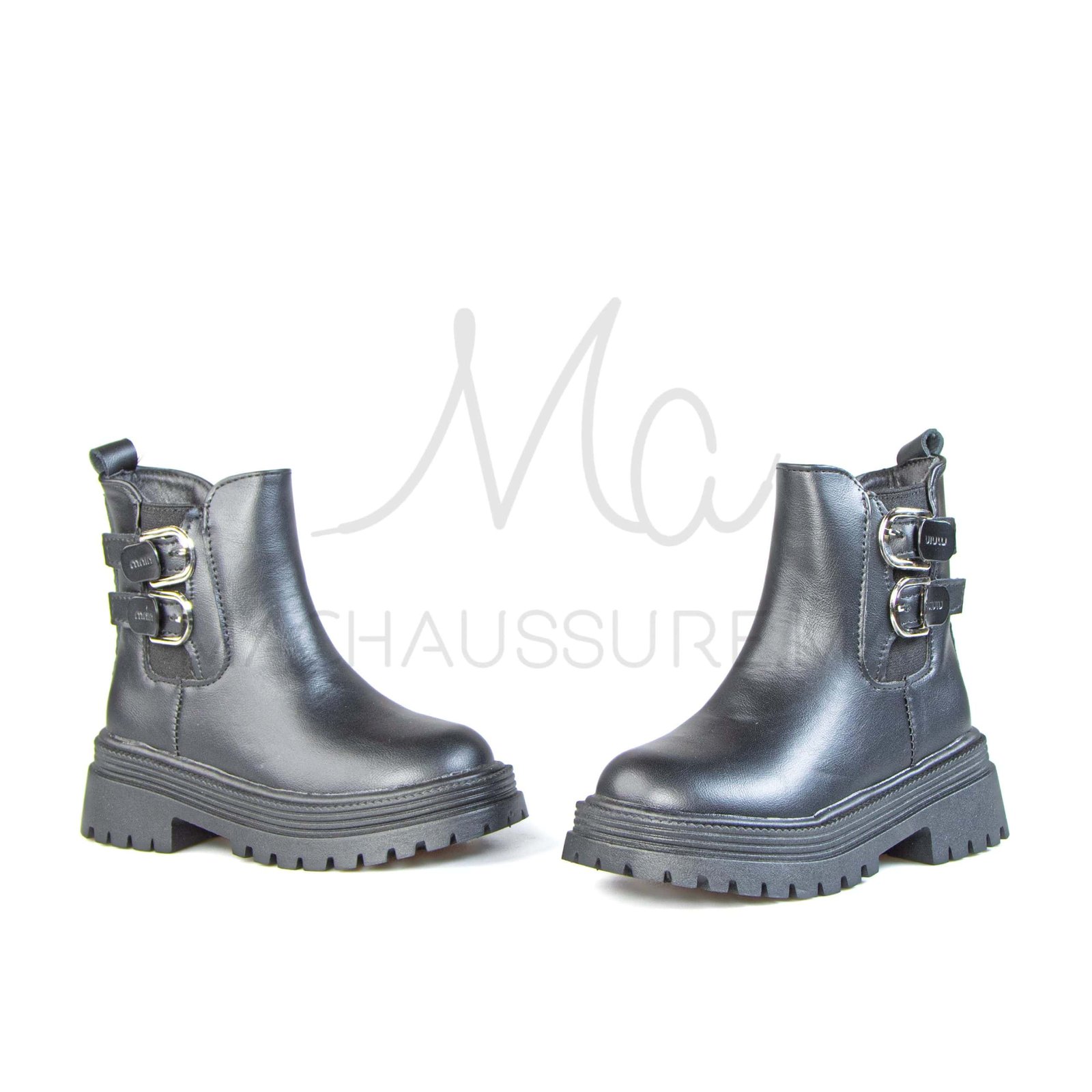Judit – Bottines Fille en Noir.