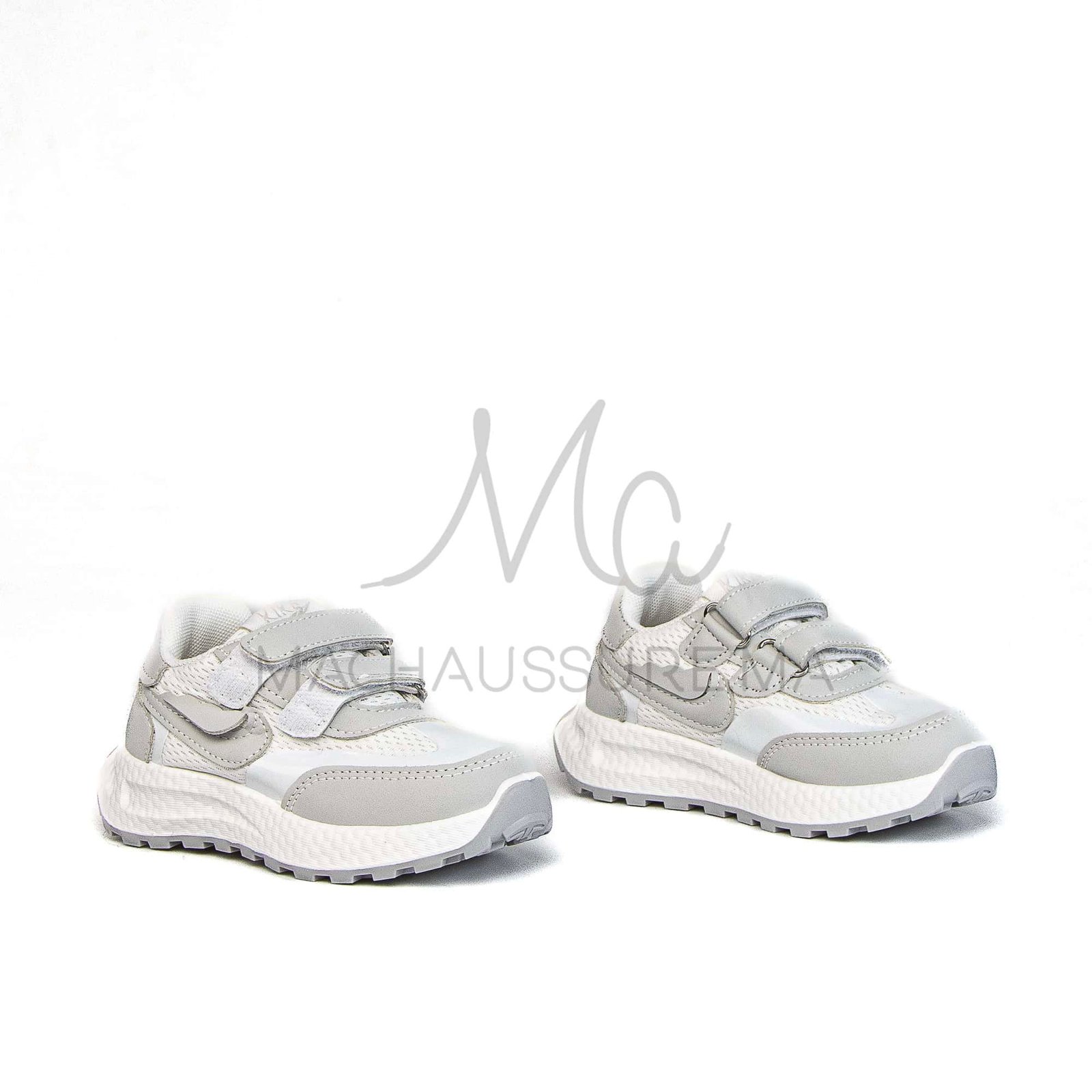 Bambino – Baskets Enfants en Gris.