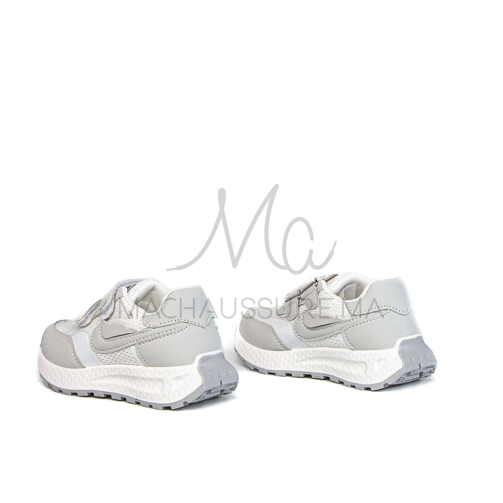 Bambino – Baskets Enfants en Gris.
