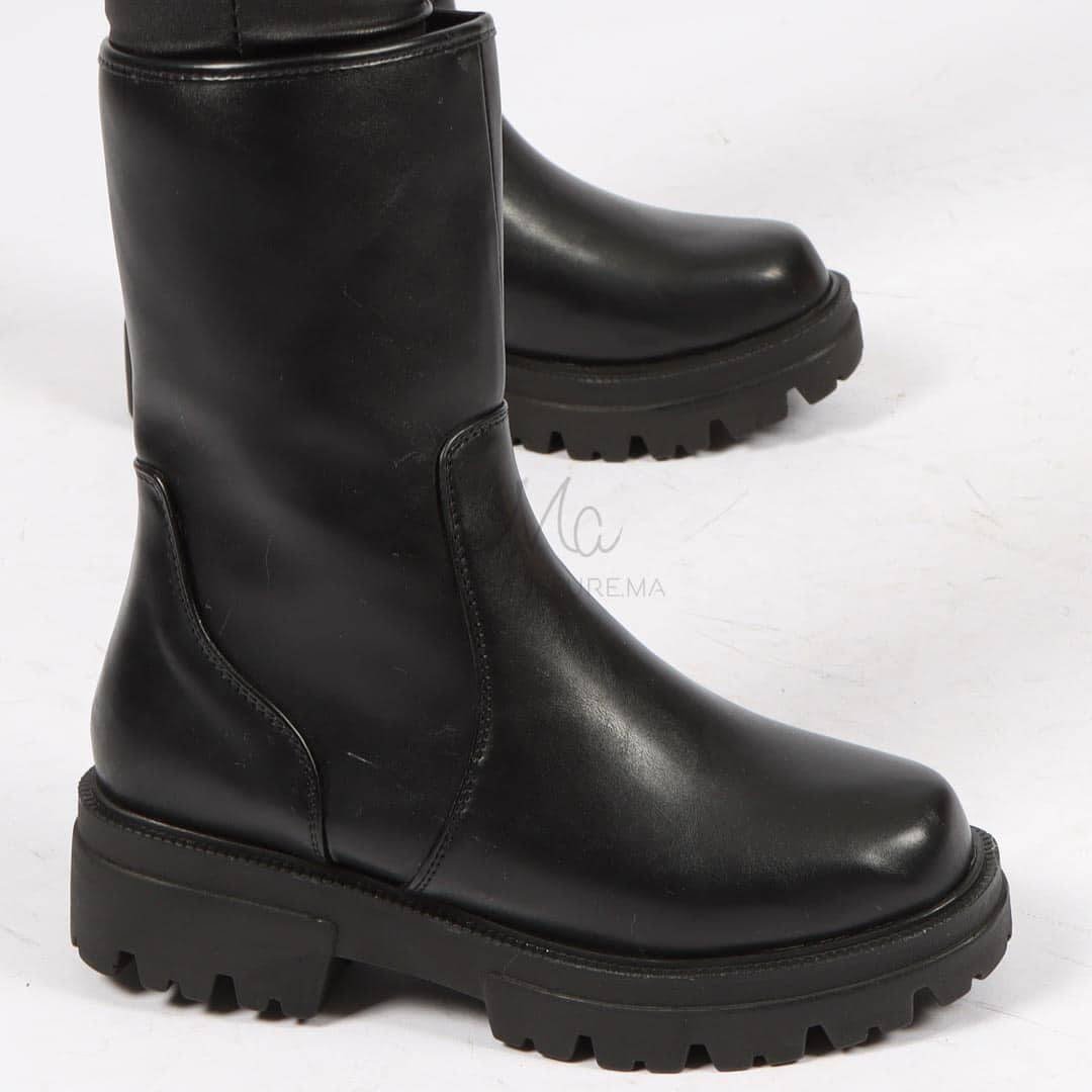 TORA - Bottines en Noir.