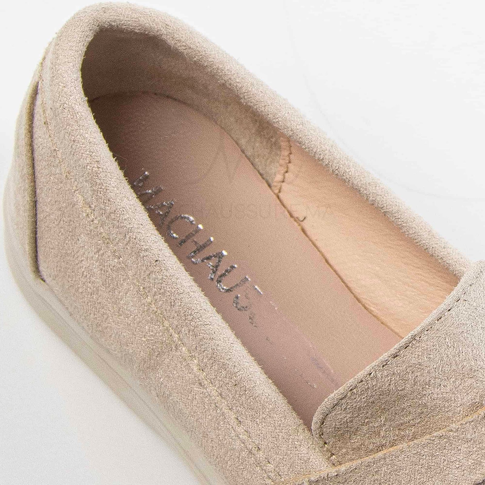 Opaline – Mocassins Fille en Beige.