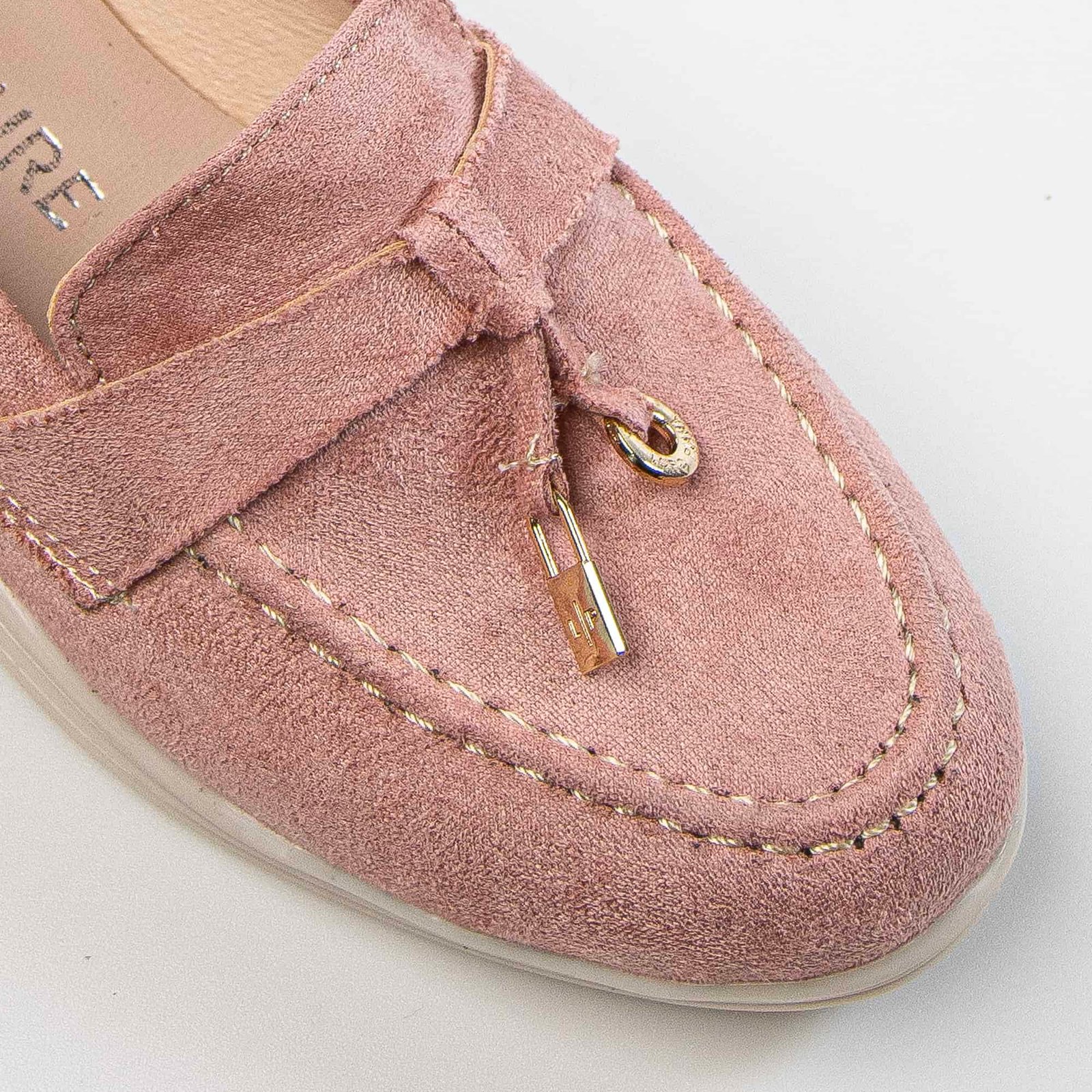 Opaline – Mocassins Fille en Rose.