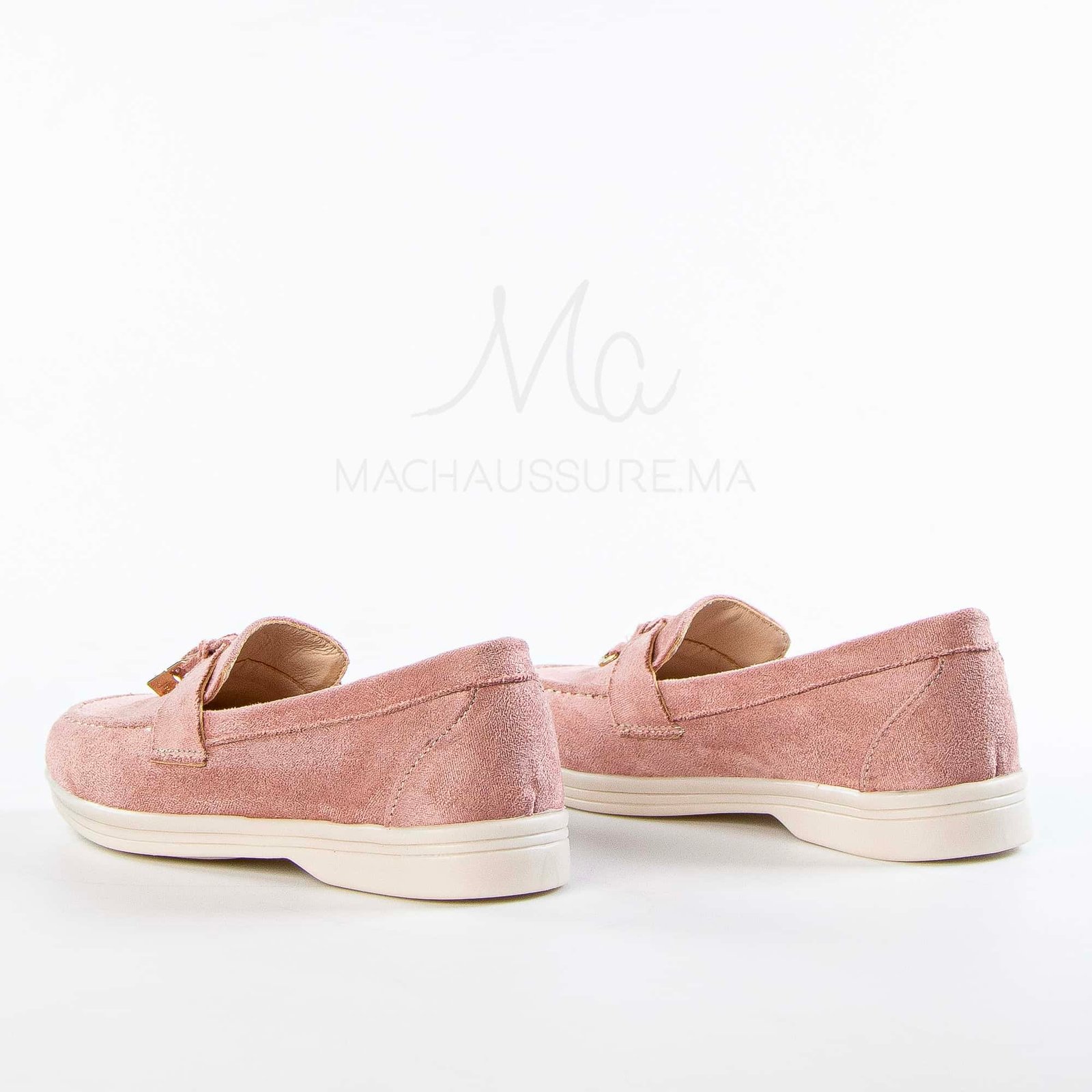 Opaline – Mocassins Fille en Rose.