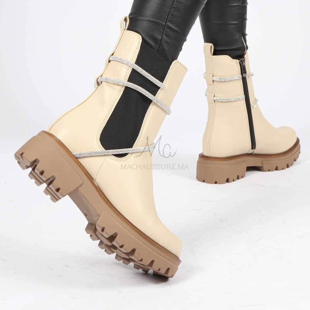 RONA - Bottines en Beige.