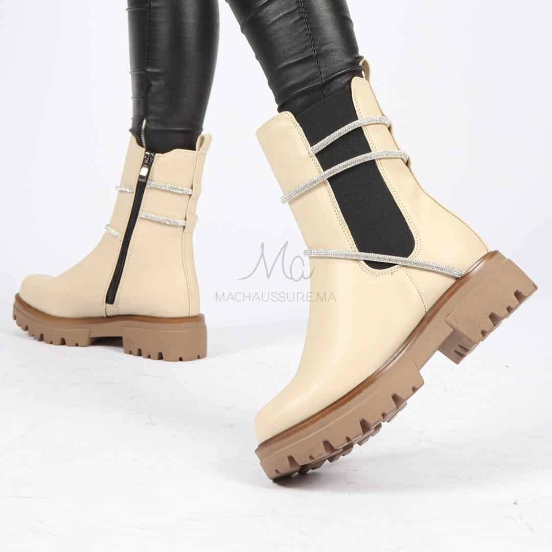 RONA - Bottines en Beige.