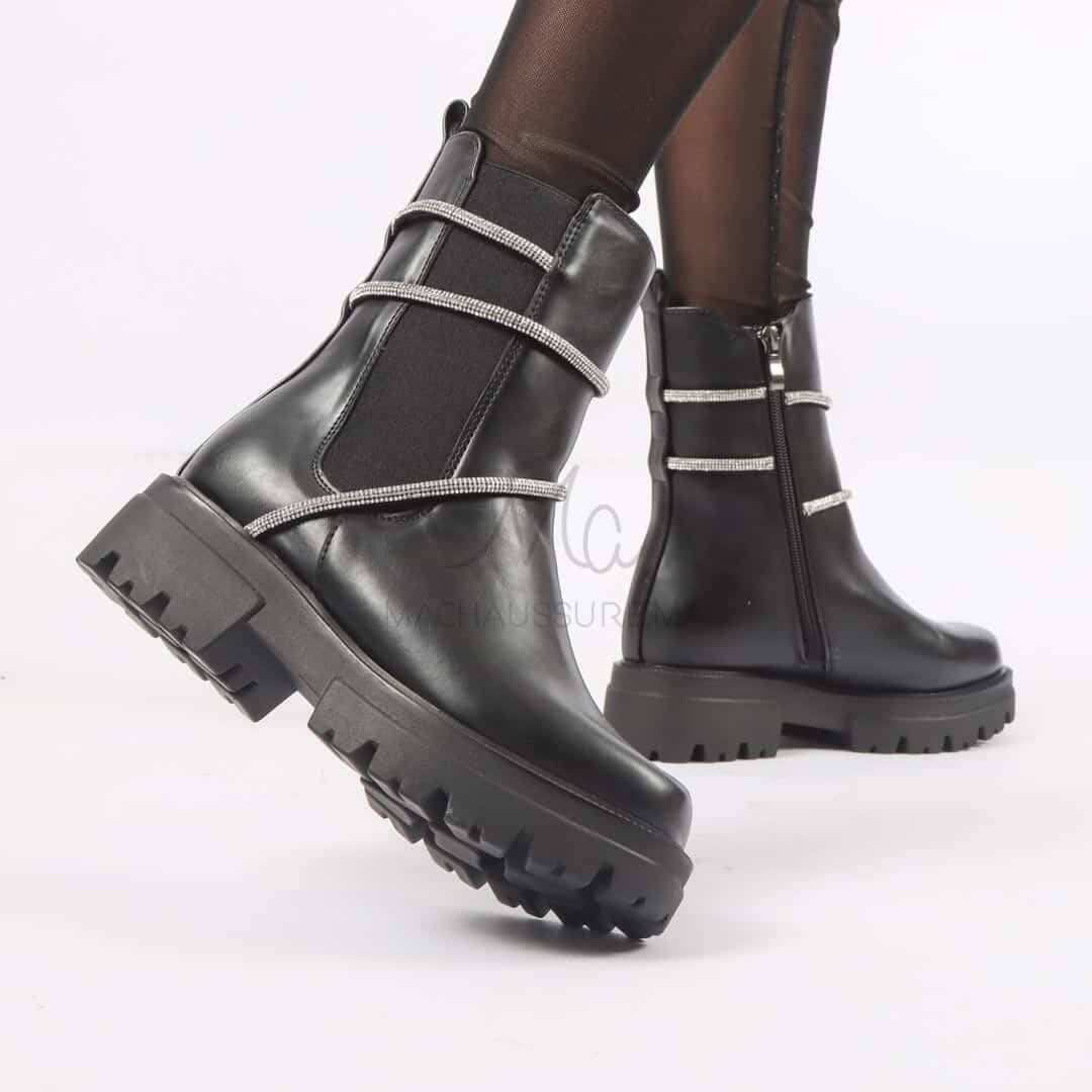 RONA - Bottines en Noir.