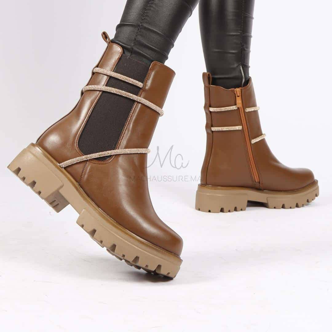 RONA - Bottines en Tabac.