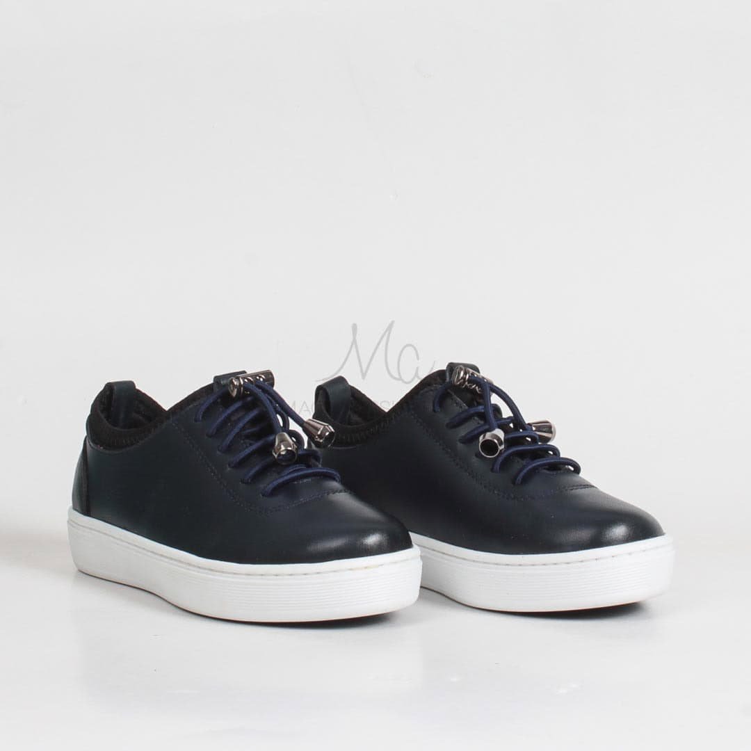 Woody - Baskets Enfant en Bleu.