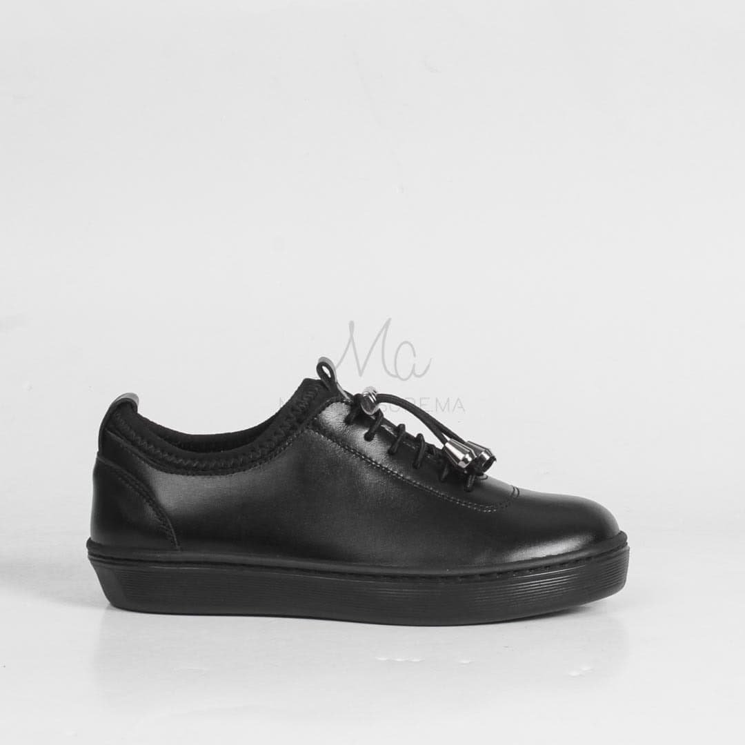 Woody - Baskets Enfant en Noir.