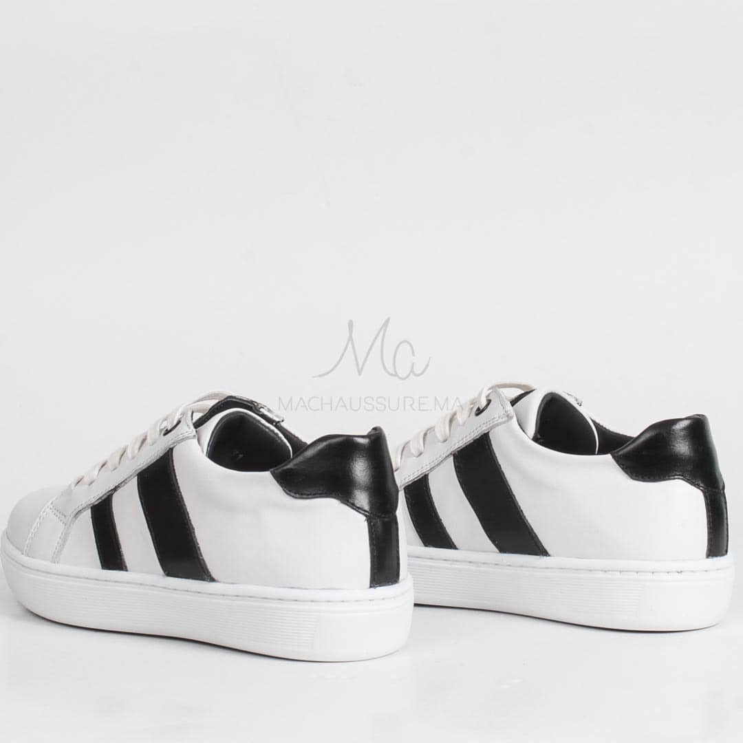 WALTER Baskets pour enfants en blanc.