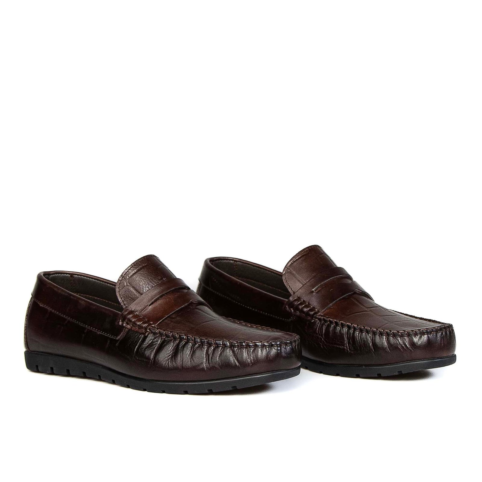 Mocasso – Mocassins Homme en Marron.
