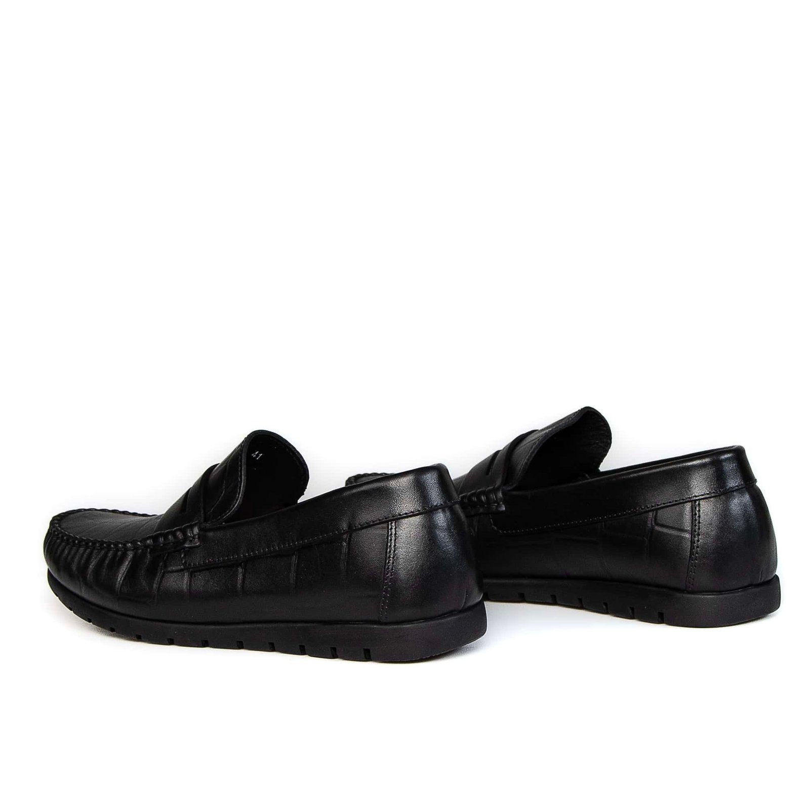 Mocasso – Mocassins Homme en Noir.