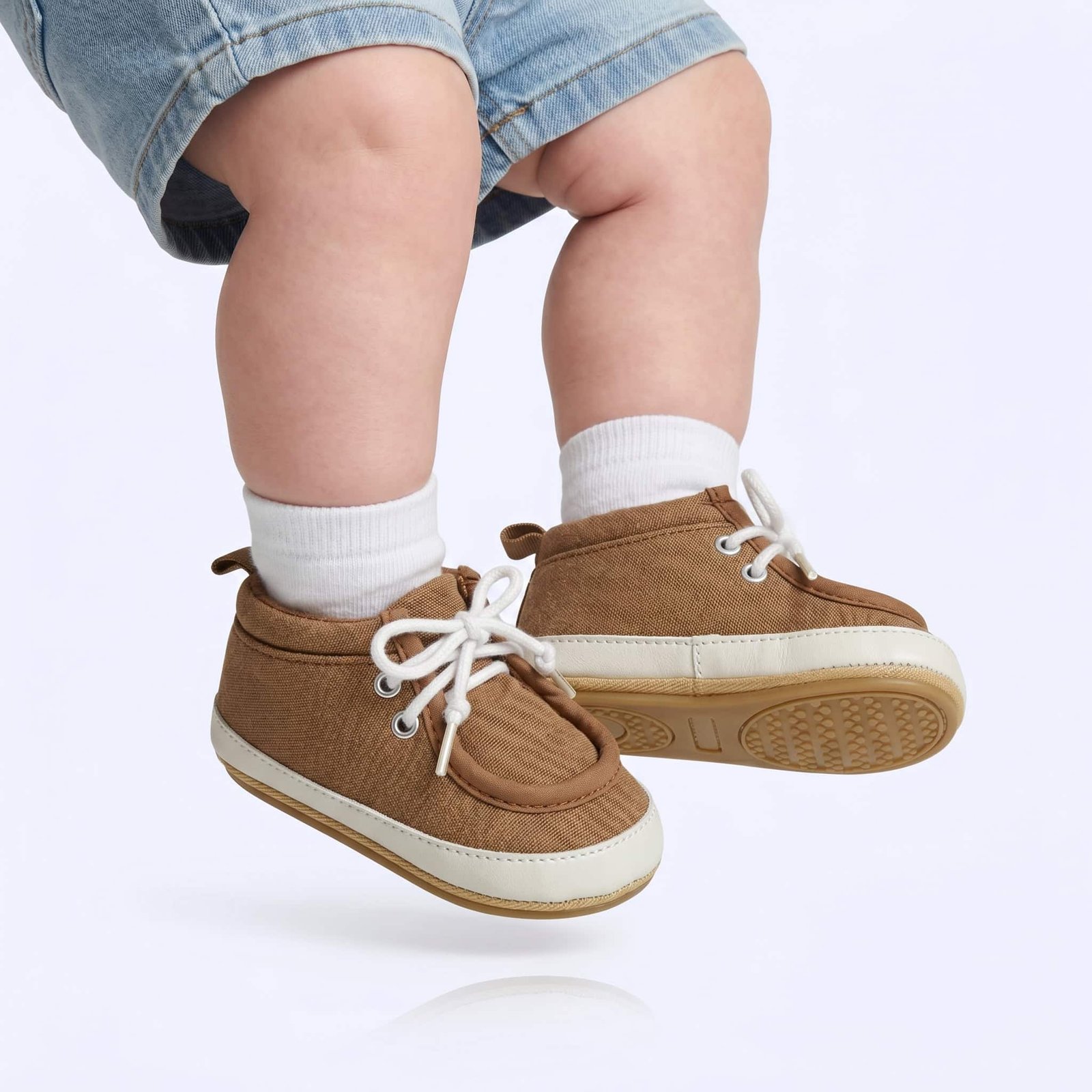 Jad – Chaussures Bébé en Marron.