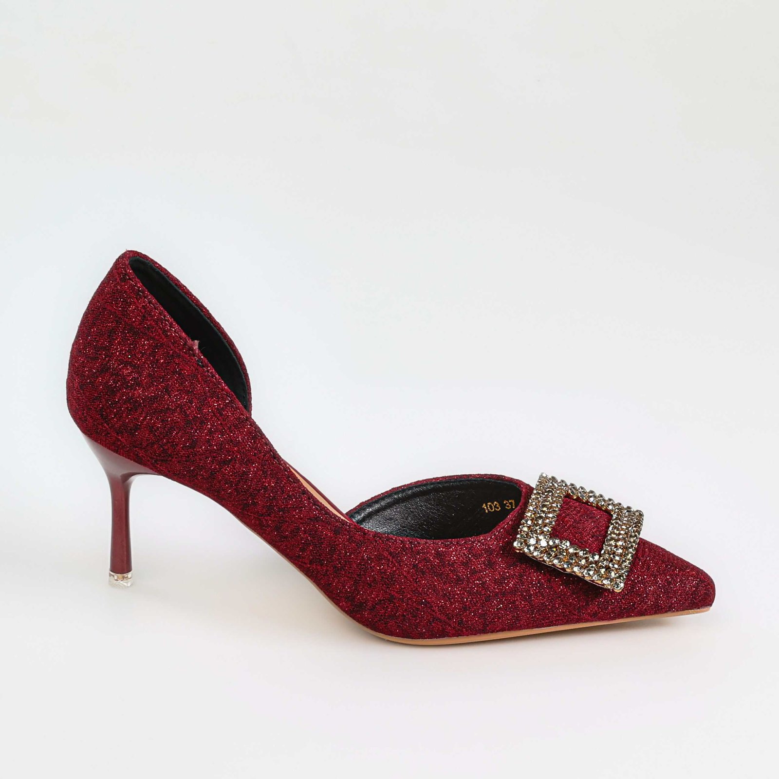 Lustre – Escarpins Soirée en Bordeau.