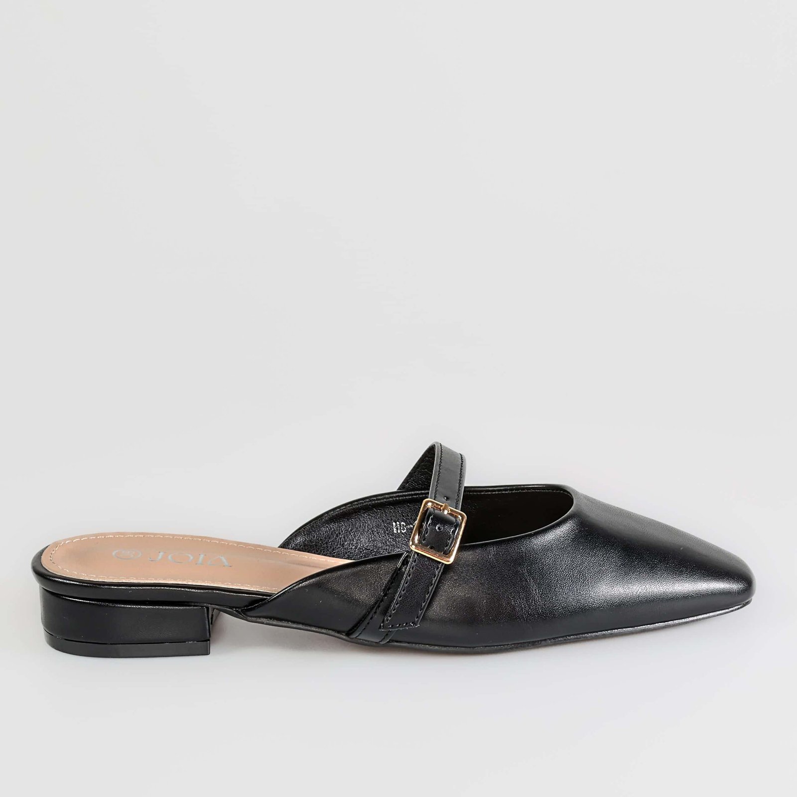 AURA – Mules demi talon en Noir.